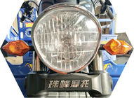 Motocicleta híbrida refrigerada por agua del cargo de la rueda de 12V 200cc 3