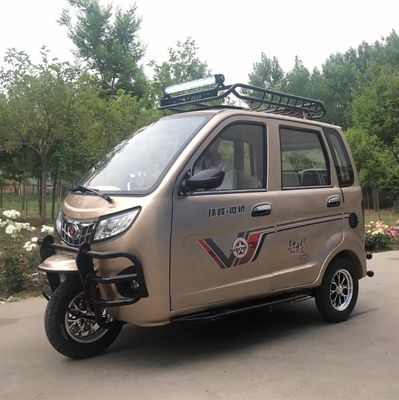La marca del top de China Yaolon cerró la cabina Mini Car Cheap Adult Tricycle en venta motocicleta del triciclo del pasajero del taxi de 3 ruedas