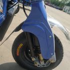 Motocicleta del cargo de la rueda de la gasolina 60000m/H 3 del carrito
